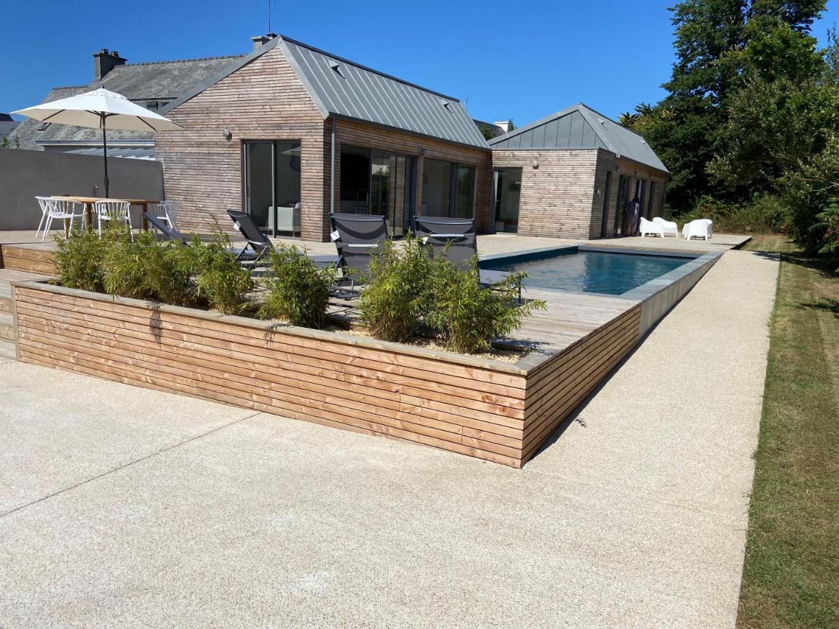 Magnifique Villa Avec Piscine, A 5 Min Des Plages Landunvez Exterior photo